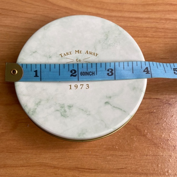 3/$25💥 NWT Marble Tin Storage Canister Container Box -Jewelry, Makeup, Supplies - Picture 6 of 8